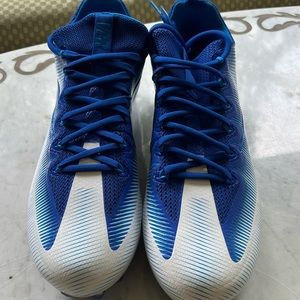 Nike VPR football cleats white blue Men Size 12